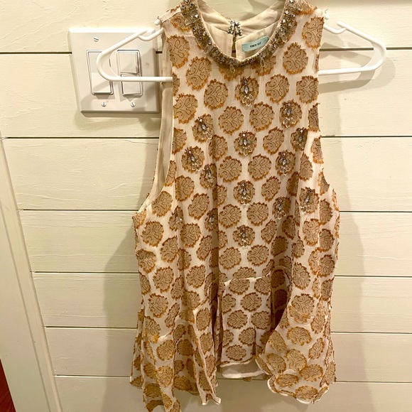 Kimchi blue size medium gold top - Picture 1 of 8